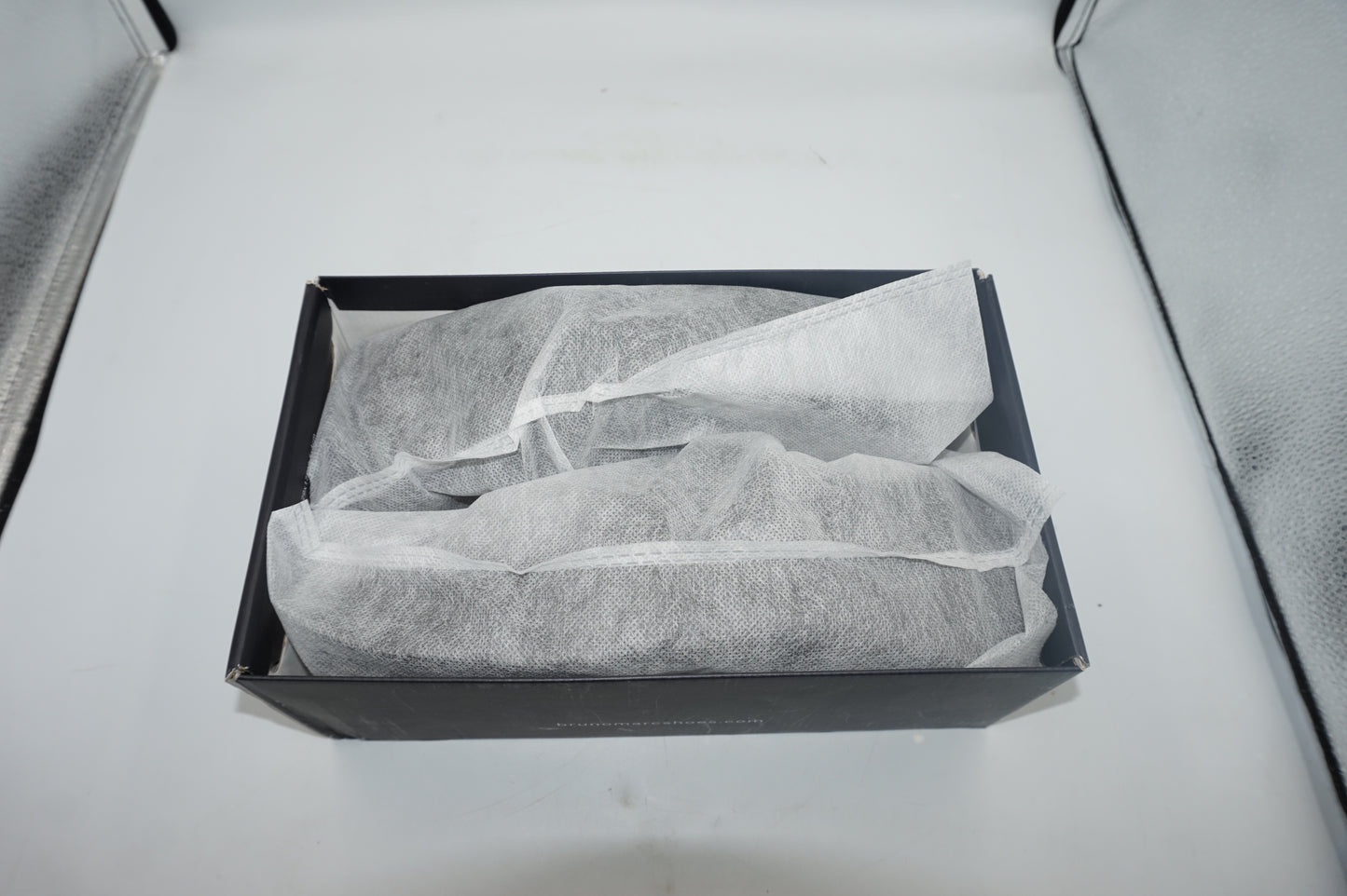 Bruno Marc boys leather cap-toe dress shoes UK size 4