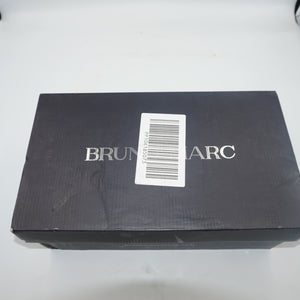 Bruno Marc boys leather cap-toe dress shoes UK size 4