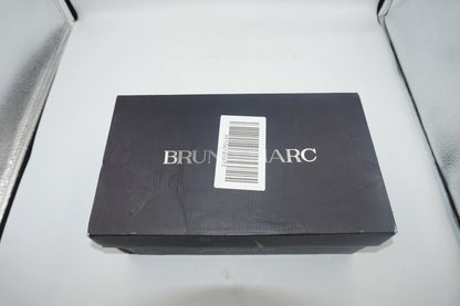 Bruno Marc boys leather cap-toe dress shoes UK size 4