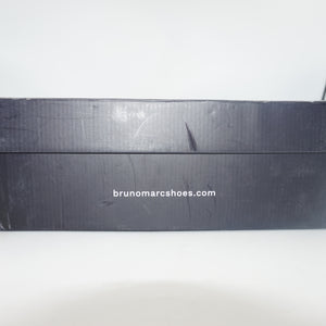 Bruno Marc boys leather cap-toe dress shoes UK size 4