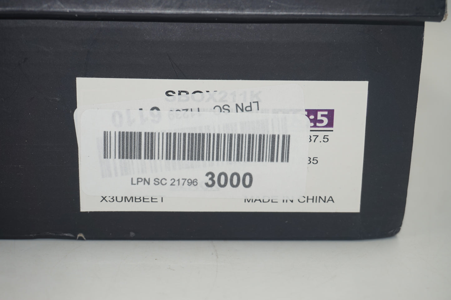 Bruno Marc boys leather cap-toe dress shoes UK size 4