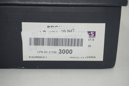 Bruno Marc boys leather cap-toe dress shoes UK size 4