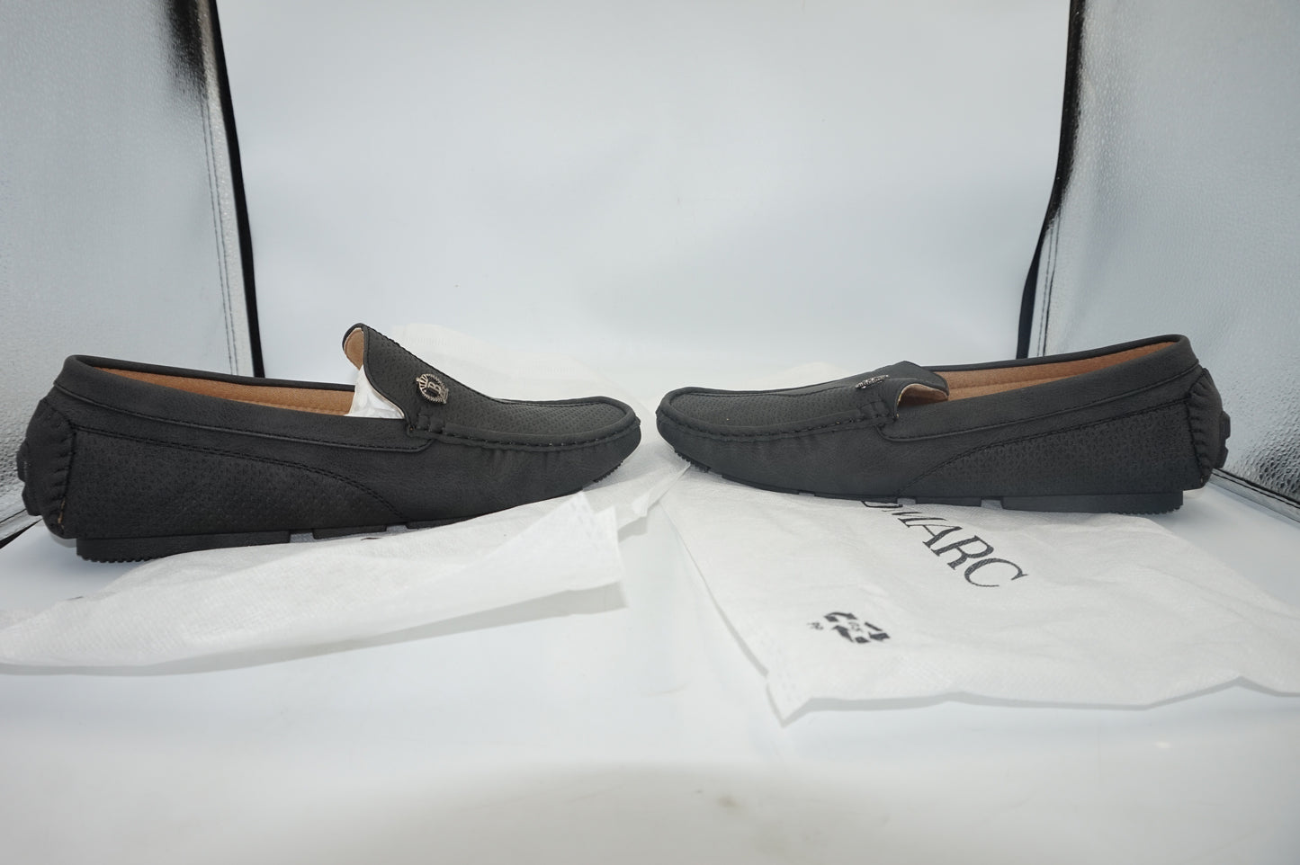 Bruno Marc men's versatile Leather loafers UK size 10