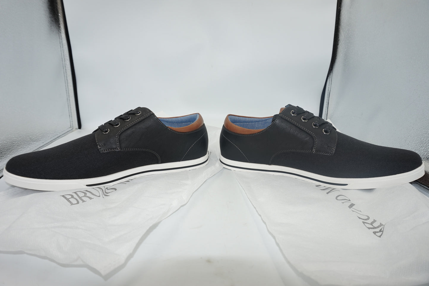 Bruno Marc Men's oxford inspired sneakers UK size 8 Rivera-01