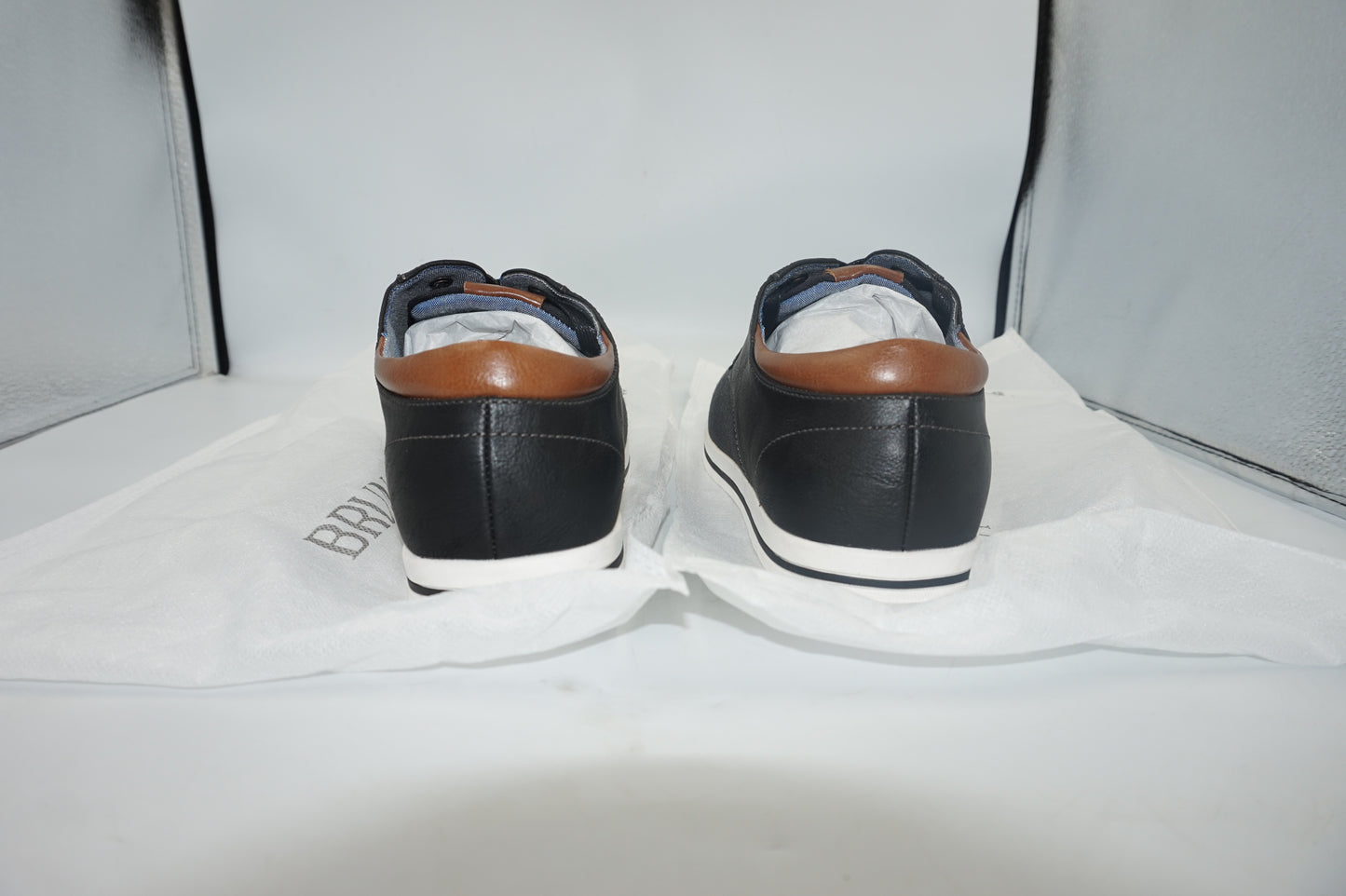 Bruno Marc Men's oxford inspired sneakers UK size 8 Rivera-01