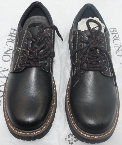 Bruno Marc men's lace-up leather shoes UK size 8