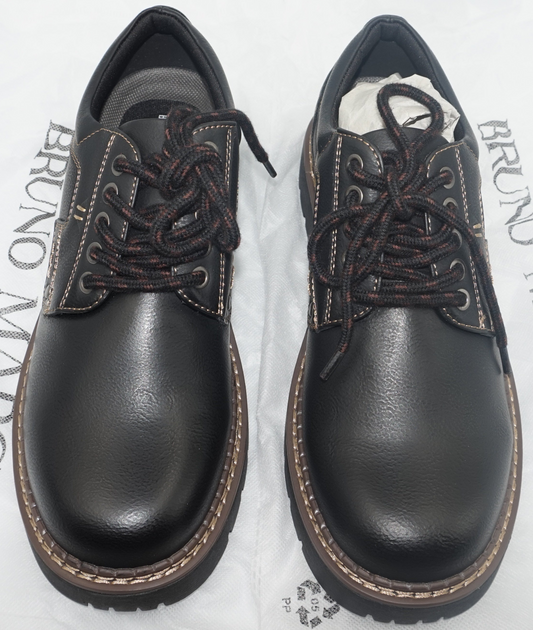 Bruno Marc men's lace-up leather shoes UK size 8