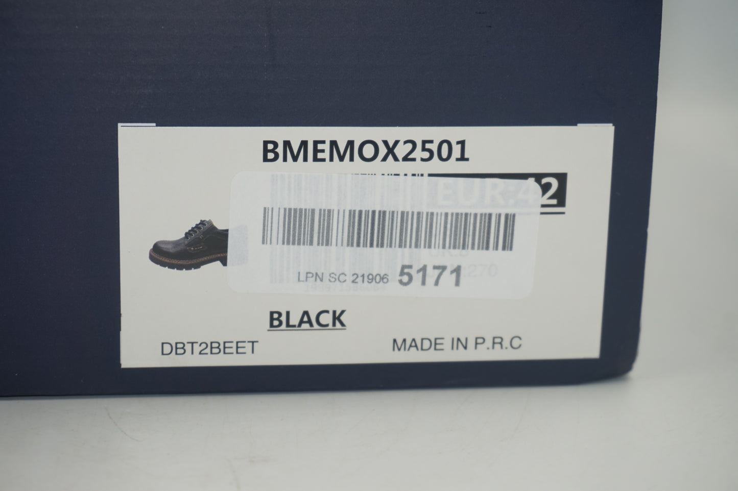 Bruno Marc men's lace-up leather shoes UK size 8