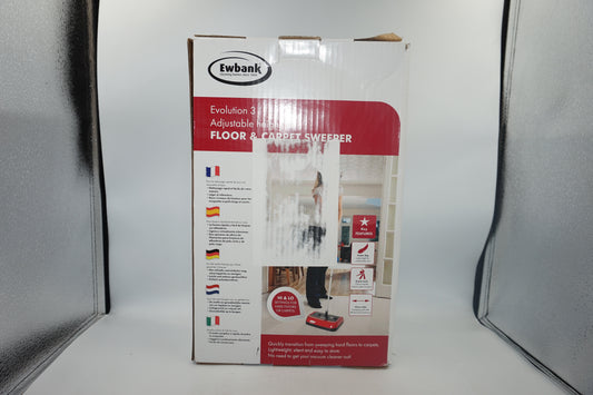 ewbank evolution 3 adjustable floor and carpet sweeper