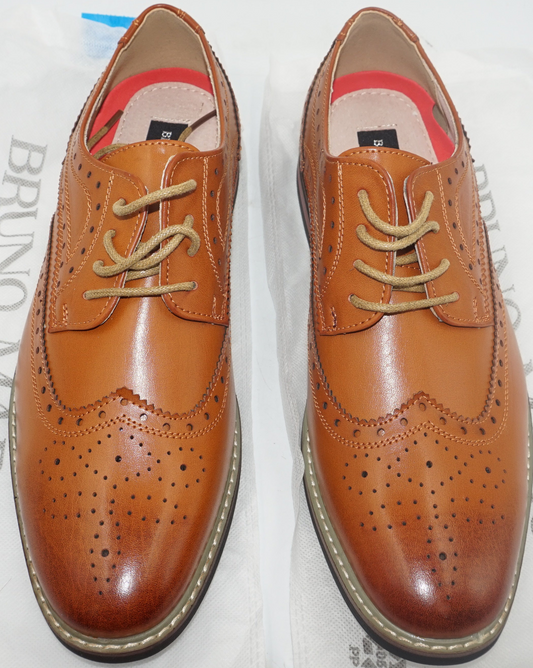 Bruno marc men's cap-toe shoes UK size 8.5