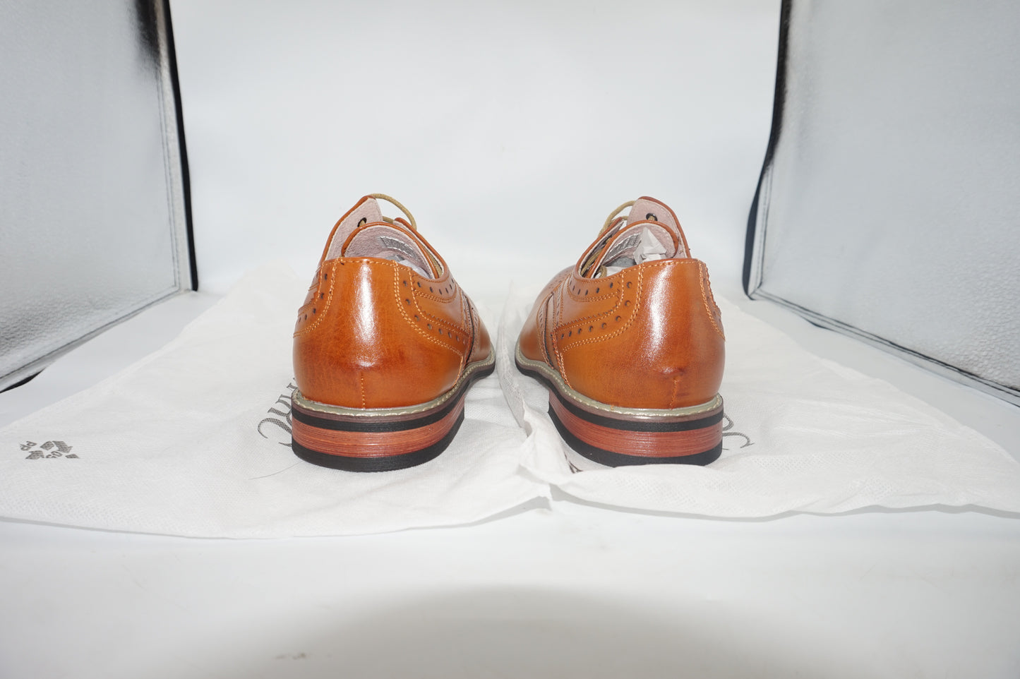 Bruno marc men's cap-toe shoes UK size 8.5