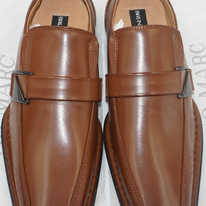 Bruno Marc men's buckle strap loafers UK size 8 GIORGIO-3