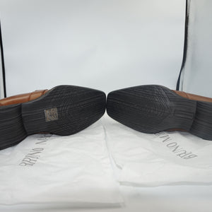 Bruno Marc men's buckle strap loafers UK size 8 GIORGIO-3