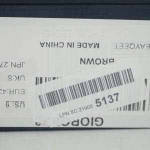 Bruno Marc men's buckle strap loafers UK size 8 GIORGIO-3