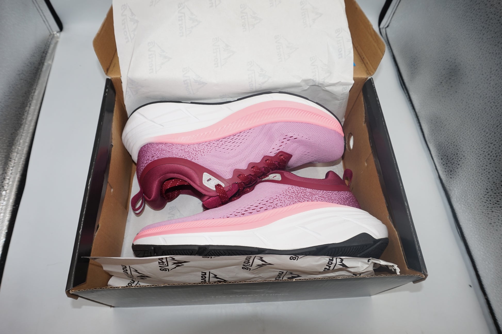 NortiV8 Women's comfortable mesh running shoes UK size 6