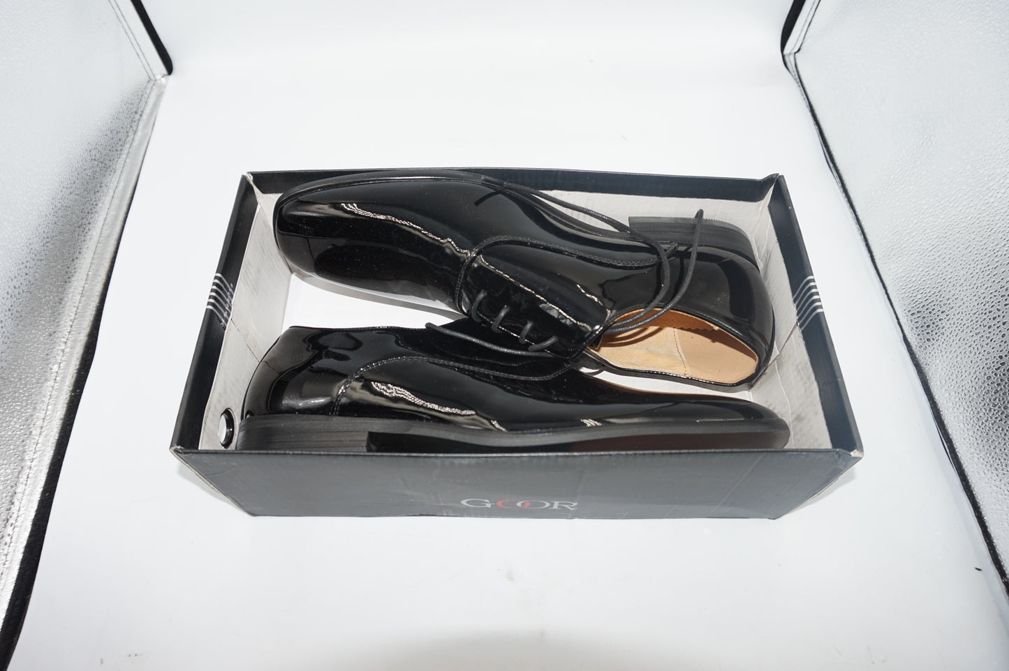 Goor men's formal wedding shoes M710AP UK size 12