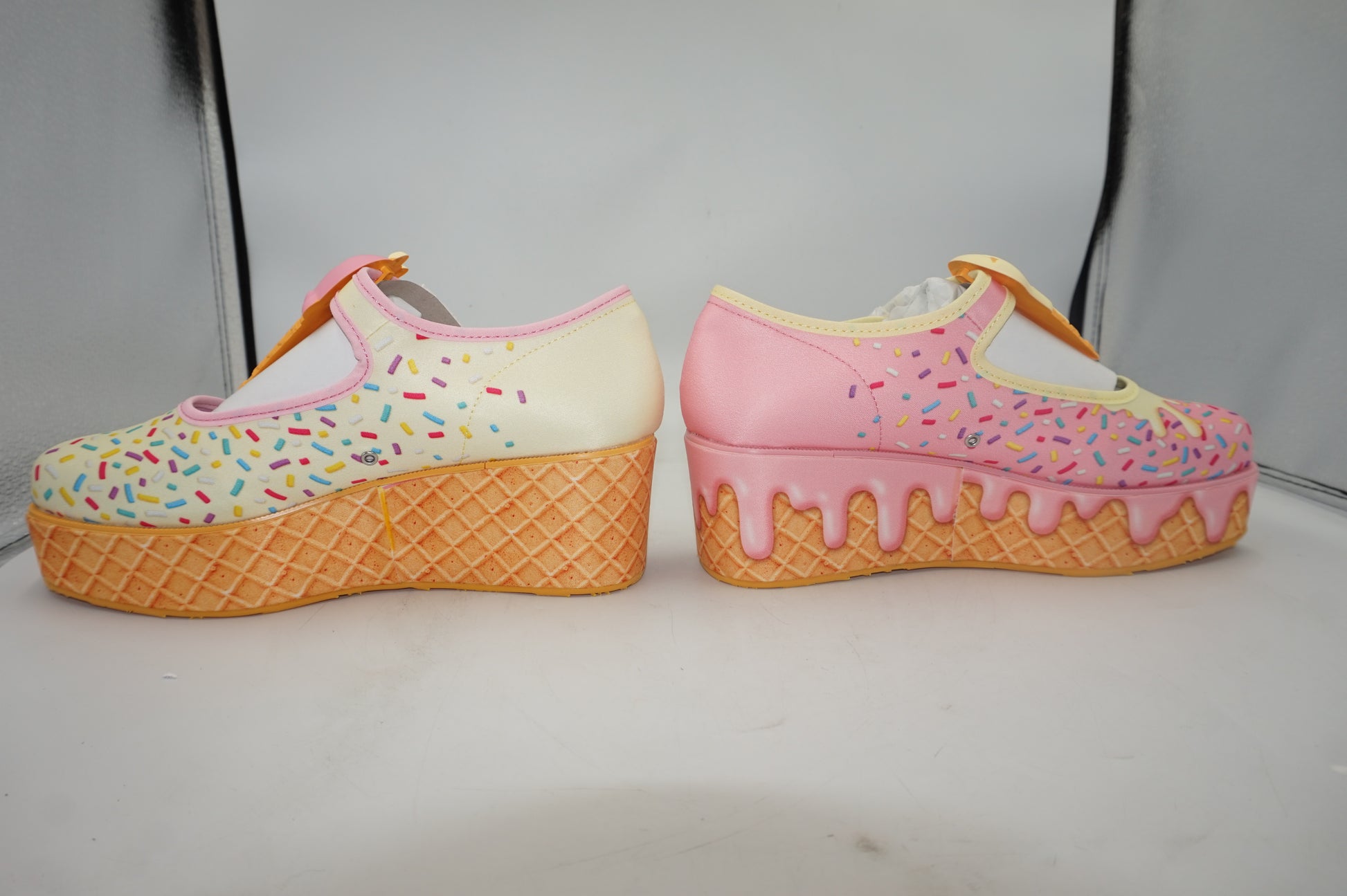 Hot chocolate design - I melt for you platforms shoes - UK size 4