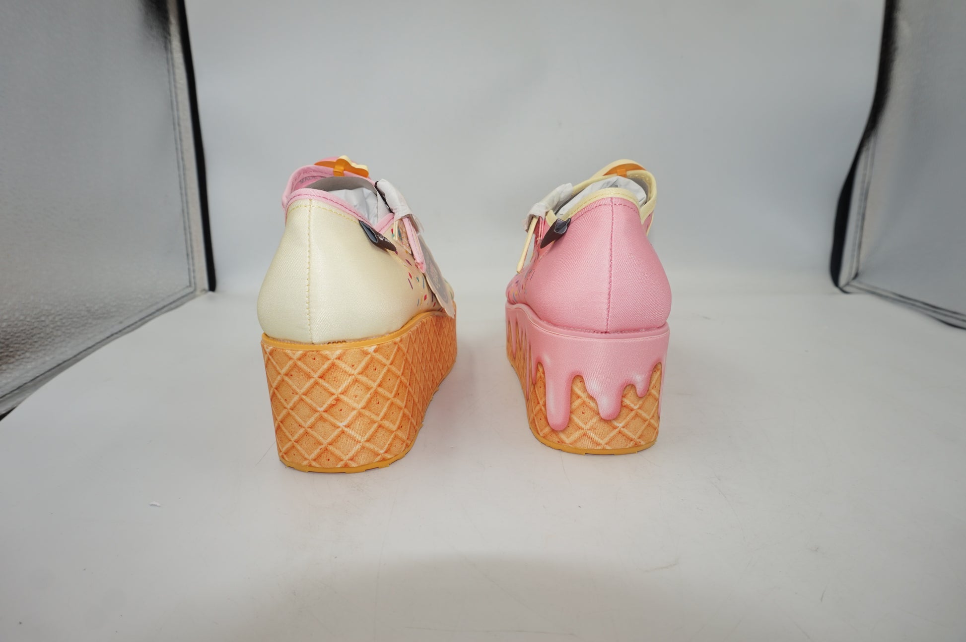 Hot chocolate design - I melt for you platforms shoes - UK size 4