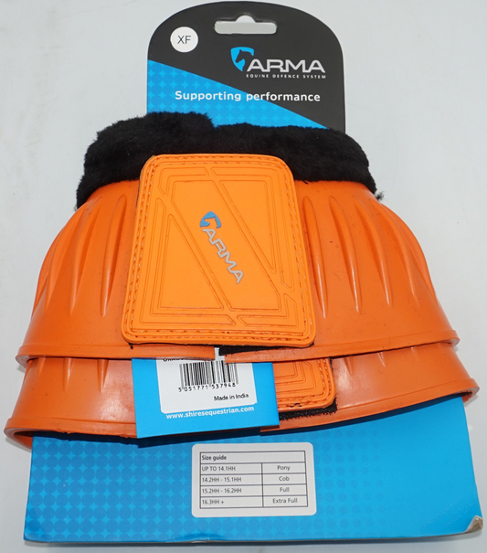 arma fleece reach boots orange size X full