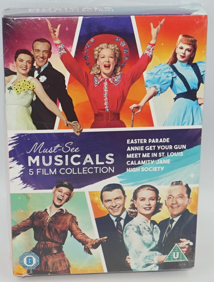 Must-see Musicals 5 Film collection DVDs