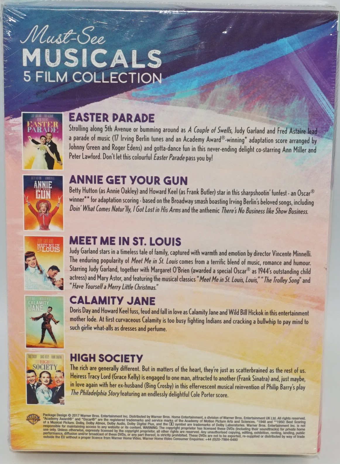 Must-see Musicals 5 Film collection DVDs
