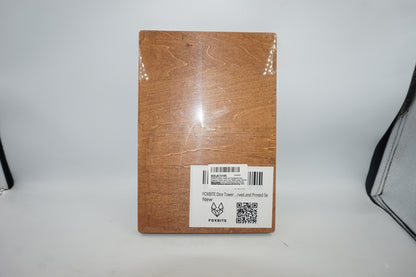 Foxbite flatpack assembly wooden dice roller Tower with tray