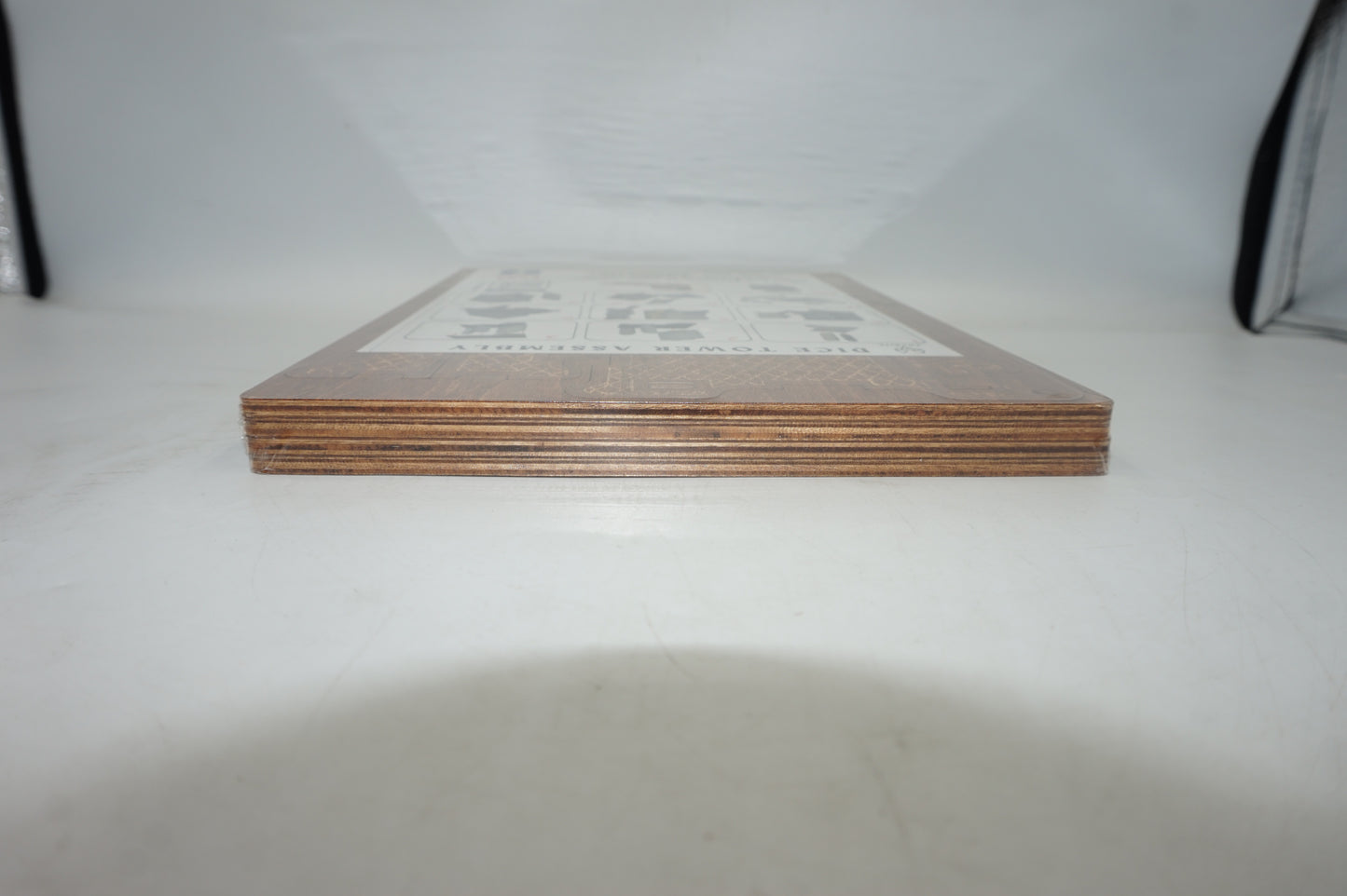 Foxbite flatpack assembly wooden dice roller Tower with tray