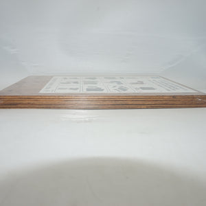 Foxbite flatpack assembly wooden dice roller Tower with tray