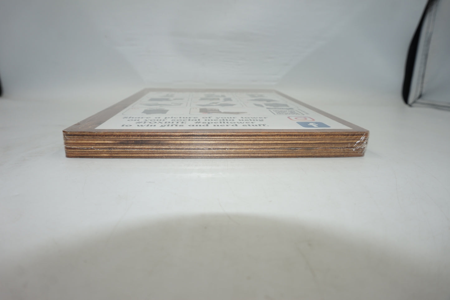 Foxbite flatpack assembly wooden dice roller Tower with tray