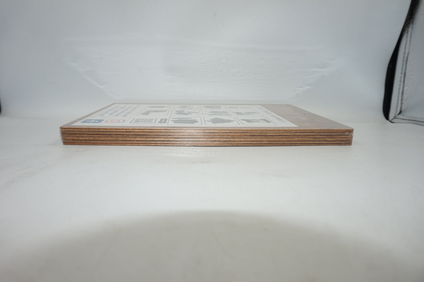 Foxbite flatpack assembly wooden dice roller Tower with tray