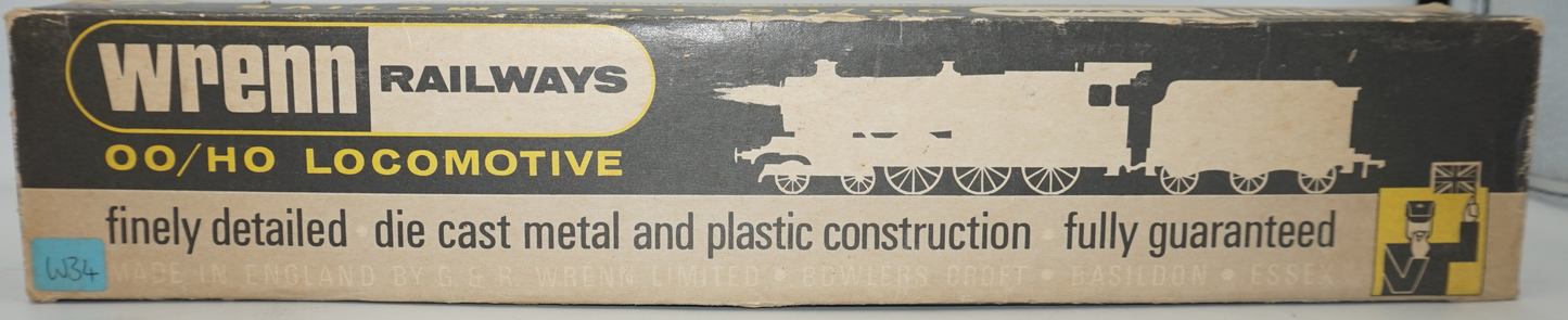 Wrenn Railways OO/HO train model Locomotive P3 Peregrine NE 4903 4-6-2 A4 class wartime black livery train model W2213