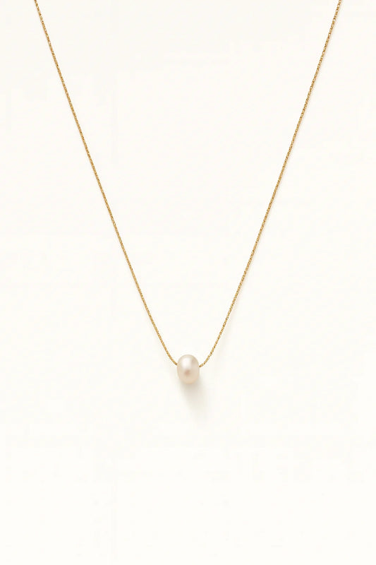 PLAIN.J FIONA PEARL NECKLACE