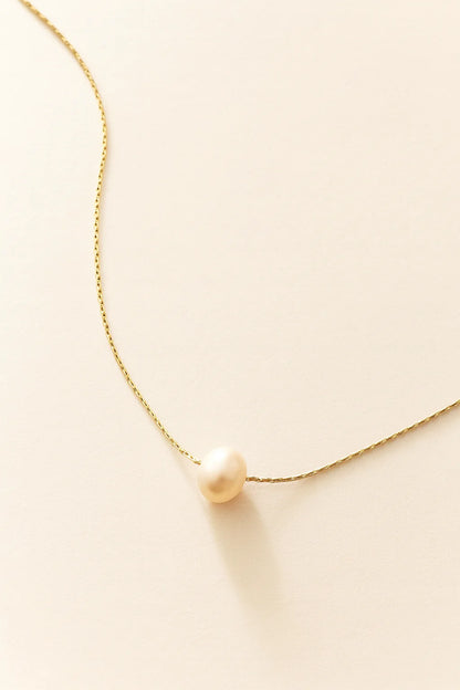 PLAIN.J FIONA PEARL NECKLACE