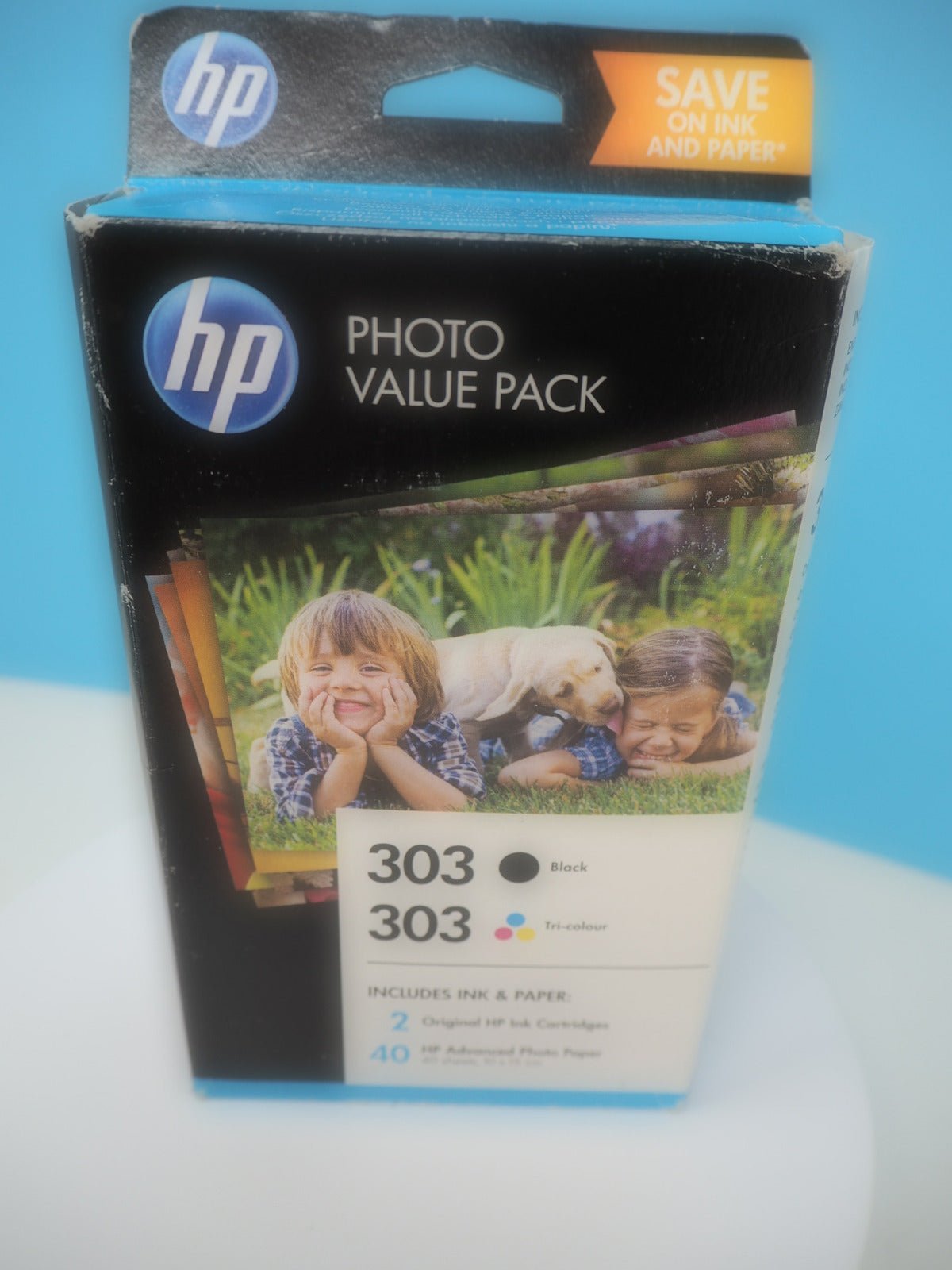 HP Photo Value Pack 2 Original HP Ink 303 Cartridges 40 Sheets 10x15cm - Reboot Hub