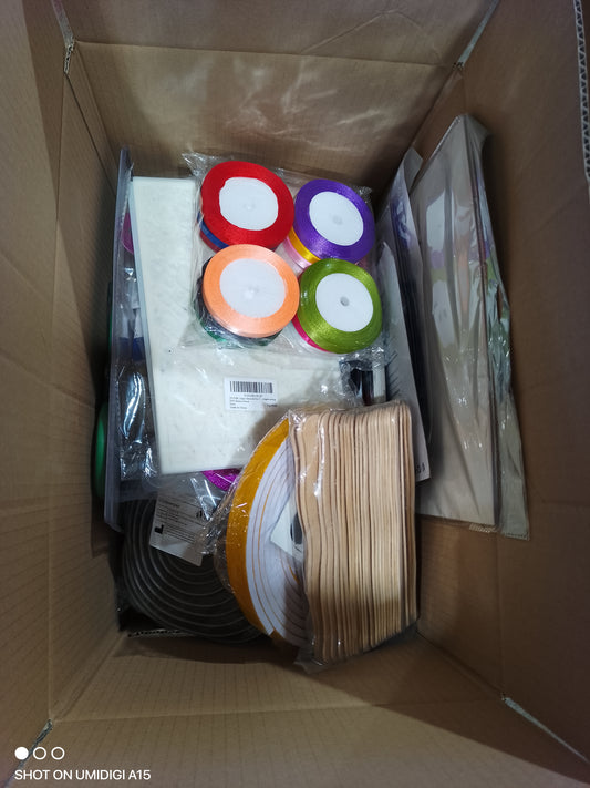 50+ Items Mystery Car Boot Resale box
