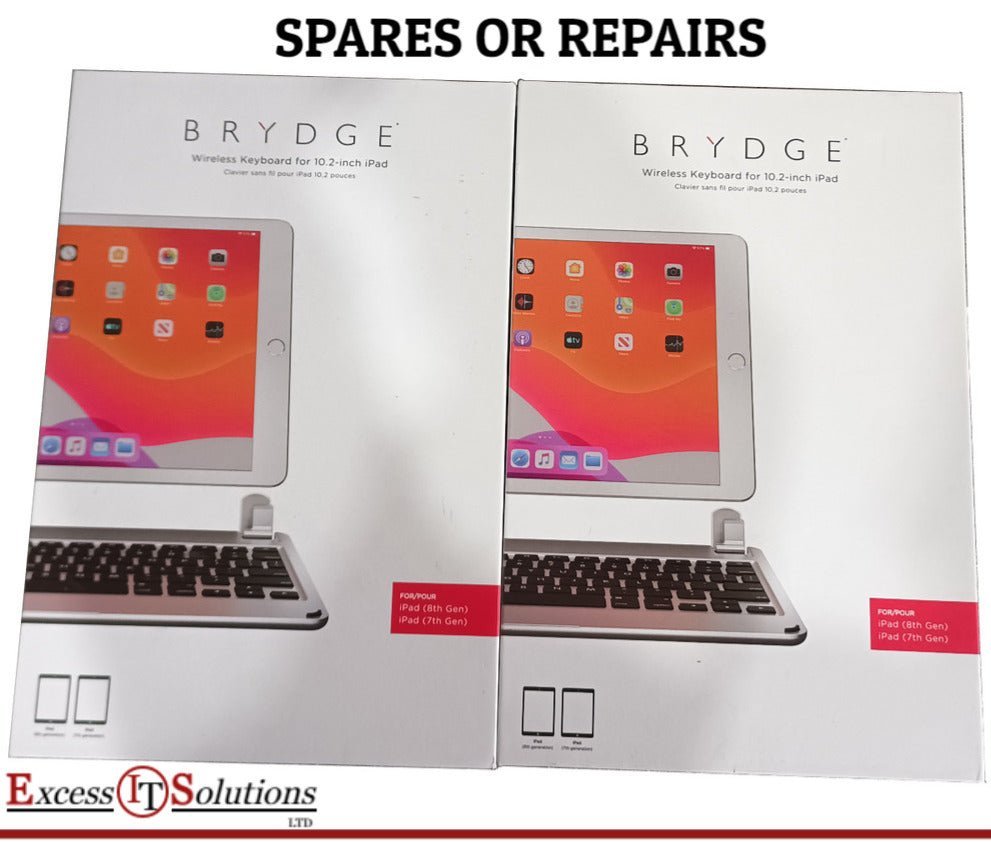 JOB LOT SPARES REPAIRS BRYDGE 10.2 Wireless Keyboard case iPad 7 8 Silver - Reboot Hub