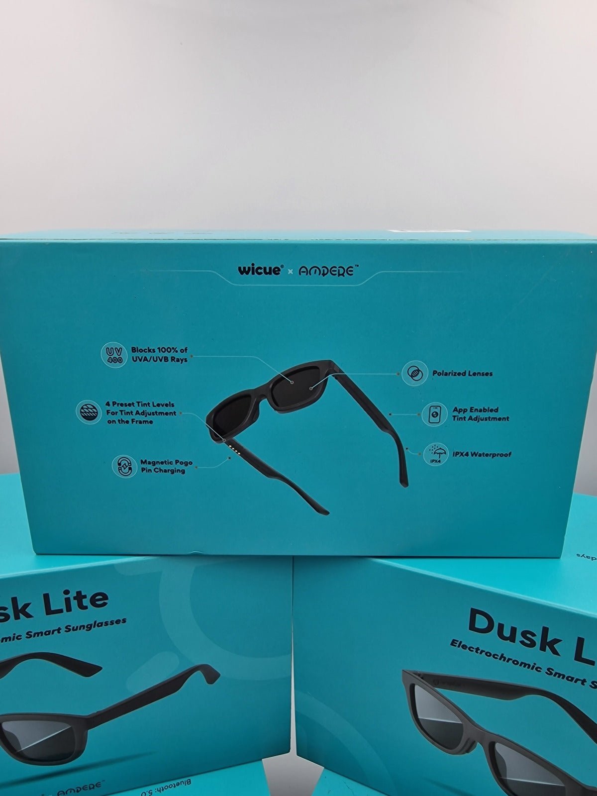 Job Lot of 7 x Ampere Dusk lite smart glasses spares or repair Faulty - Reboot Hub