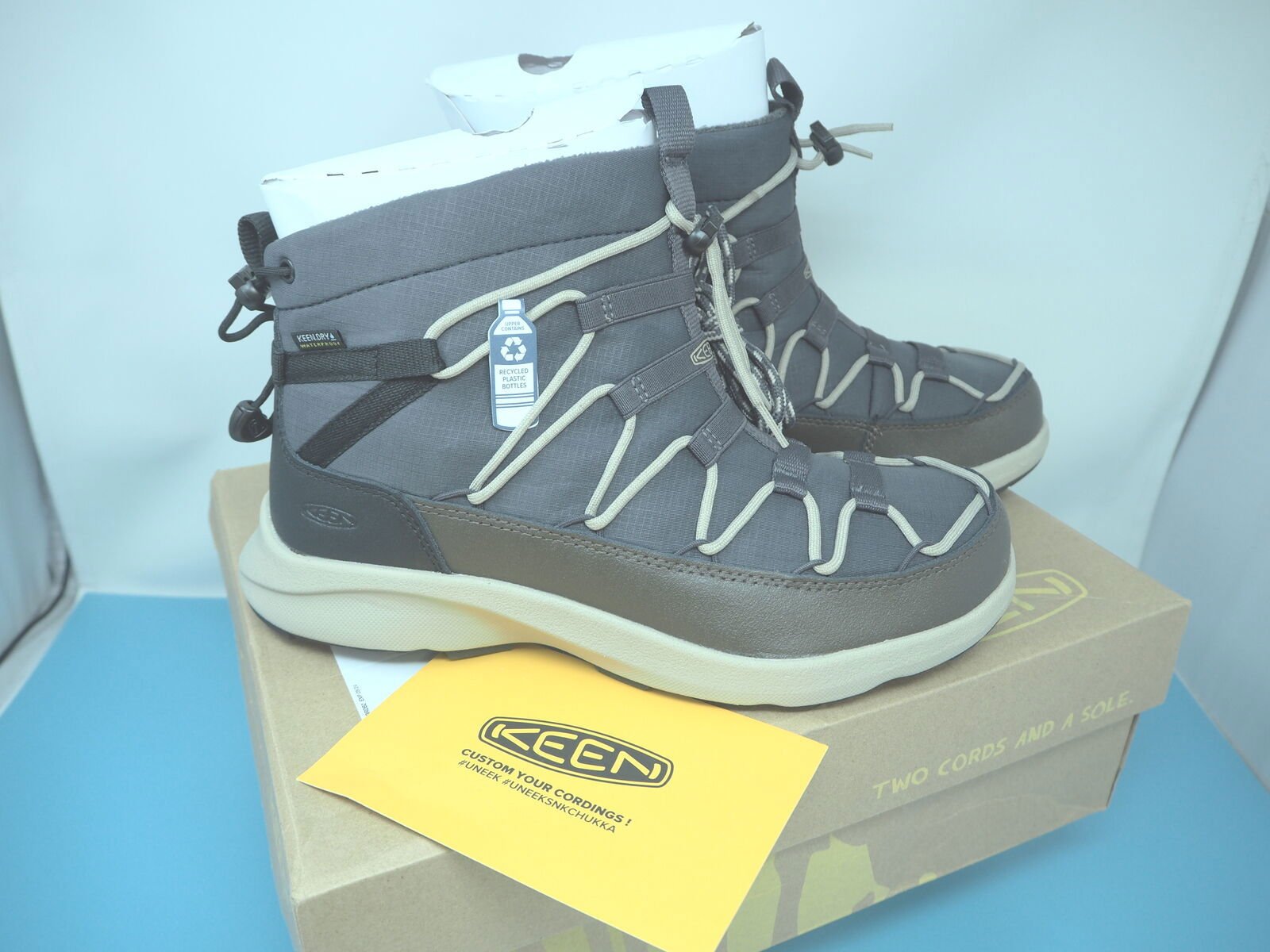 KEEN Men's Uneek SNK Chukka Wp-m Hiking Shoes Size UK 9 - Reboot Hub