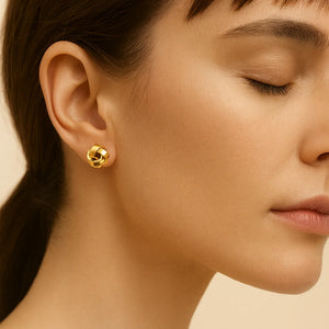 PLAIN.J KALY PETAL EAR STUDS BRAND NEW