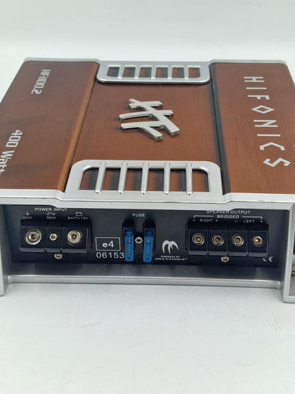 HFi100.2 - Hifonics 2 Channel 400 Watt HFi Series Amplifier