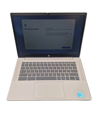 HP Chromebook 14a-nf0002na intel N100 128GB UFS 4GB DDR5 RAM Chrome OS