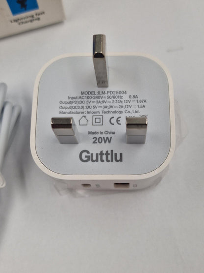 Job Lot of 90 x Gattlu Dual port charger model PD25004