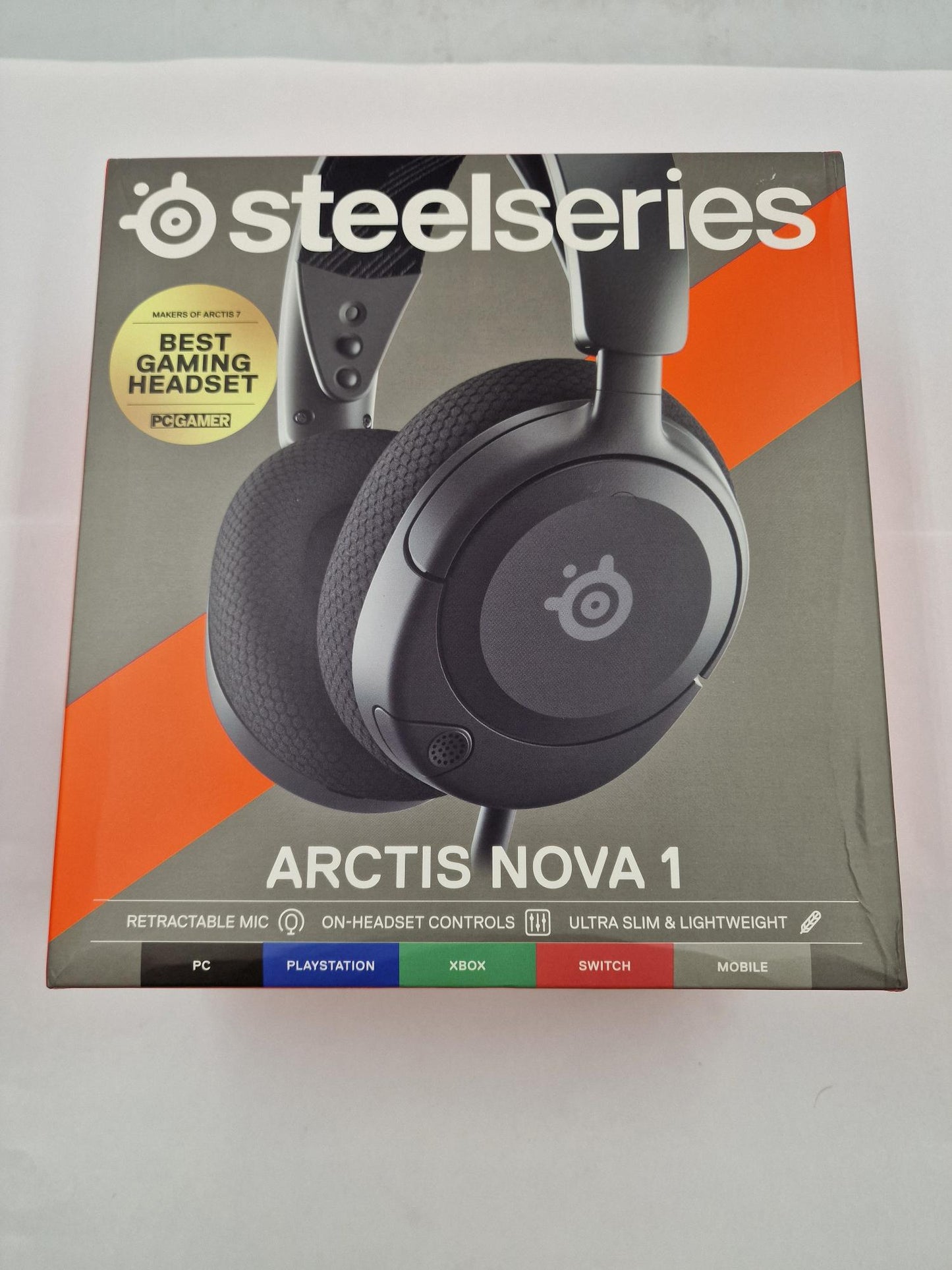 SteelSeries Arctis Nova 1 - Gaming Headset for PC, PS5, PS4, Xbox - Hi-Fi
