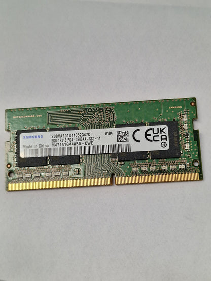 Samsung 8GB 1Rx 16 PC4- 3200AA DDR4 Laptop Ram