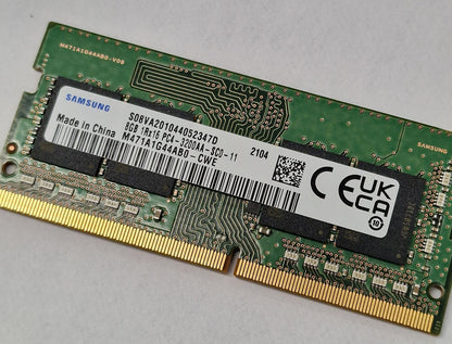Samsung 8GB 1Rx 16 PC4- 3200AA DDR4 Laptop Ram