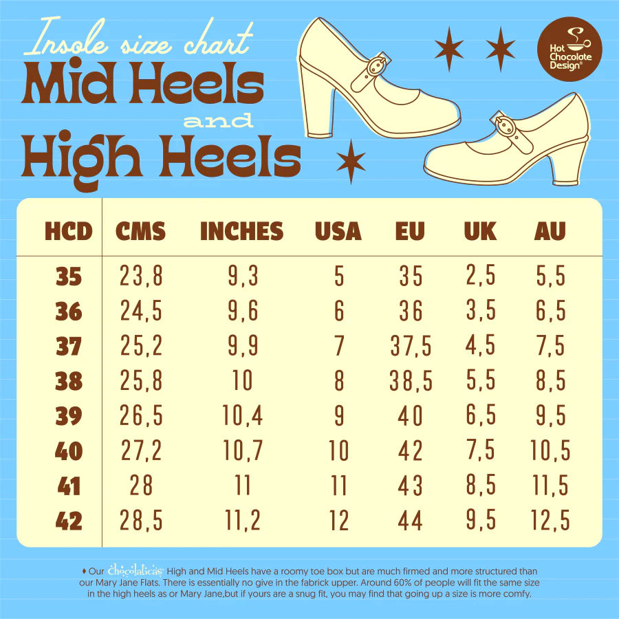 Chocolaticas Mid Heels Scorpio Women's Mary Jane Pump-UK3.5/US6