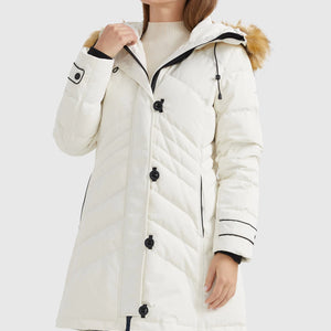 OROLAY Quilted Thickned Down Coat Medium Brand new