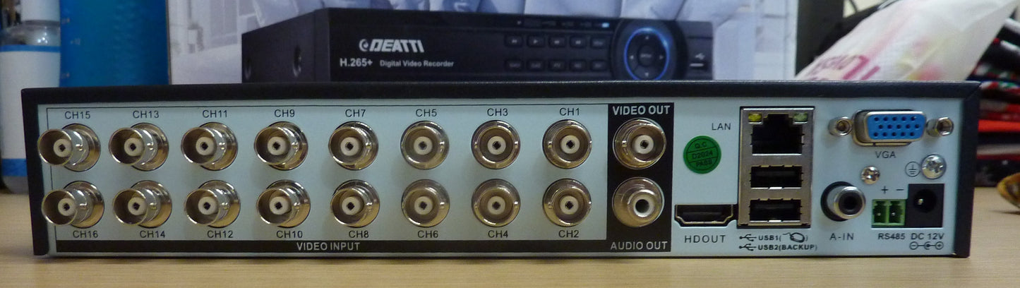 Deatti H.265+ Digital Video Recorder
