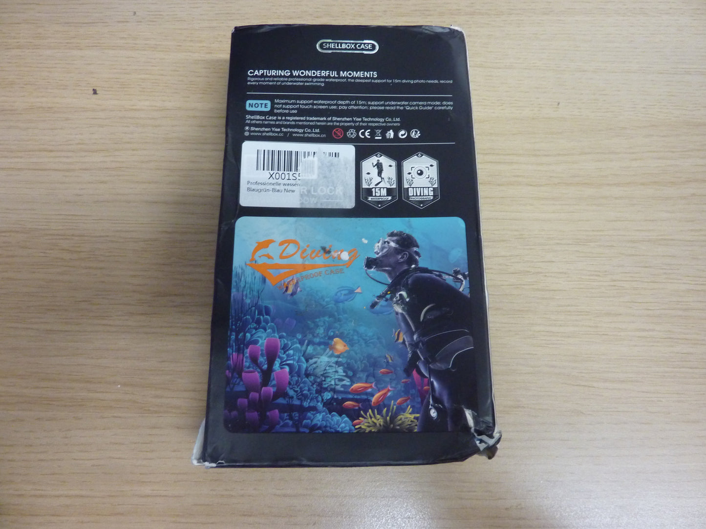 Shellbox Gen 2 Diving Waterproof Case