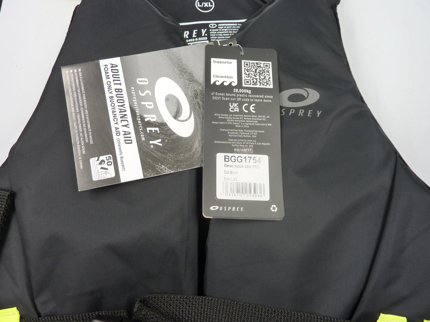 Osprey | Adult Buoyancy Aid 50N, PFD Swim Vest-L/XL